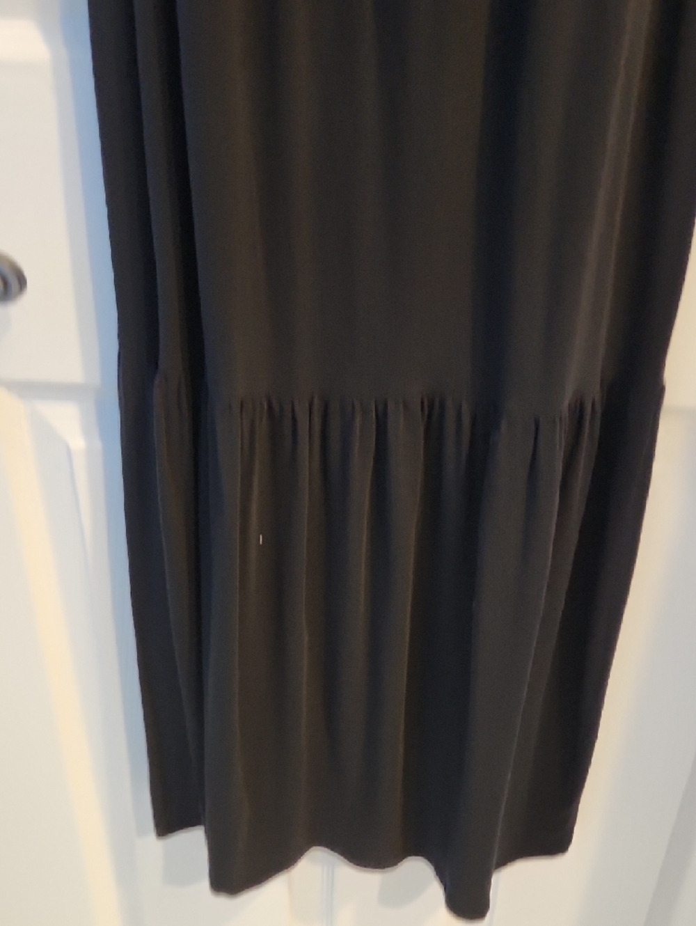 American Eagle Outfitters Black Spaghetti-Strap Maxi Dress - Picture 3 of 5